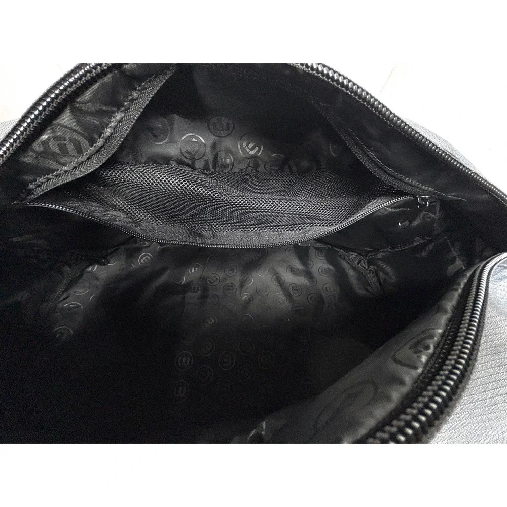 Travis Mathew Lateral Duffel Bag Graphite‎ Gray Weekender Travel J.P. Morgan